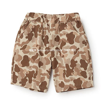 Japanese children's clothing pe#main casual shorts 80-130cm boys' summer PANTS 