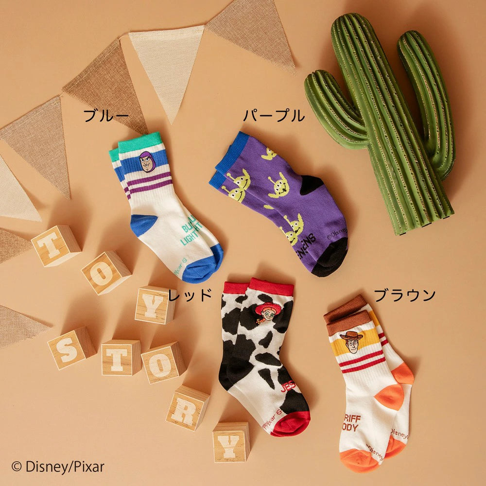 日本直送 Branshes x Disney ToyStory 襪一對 13-21cm 襪系列