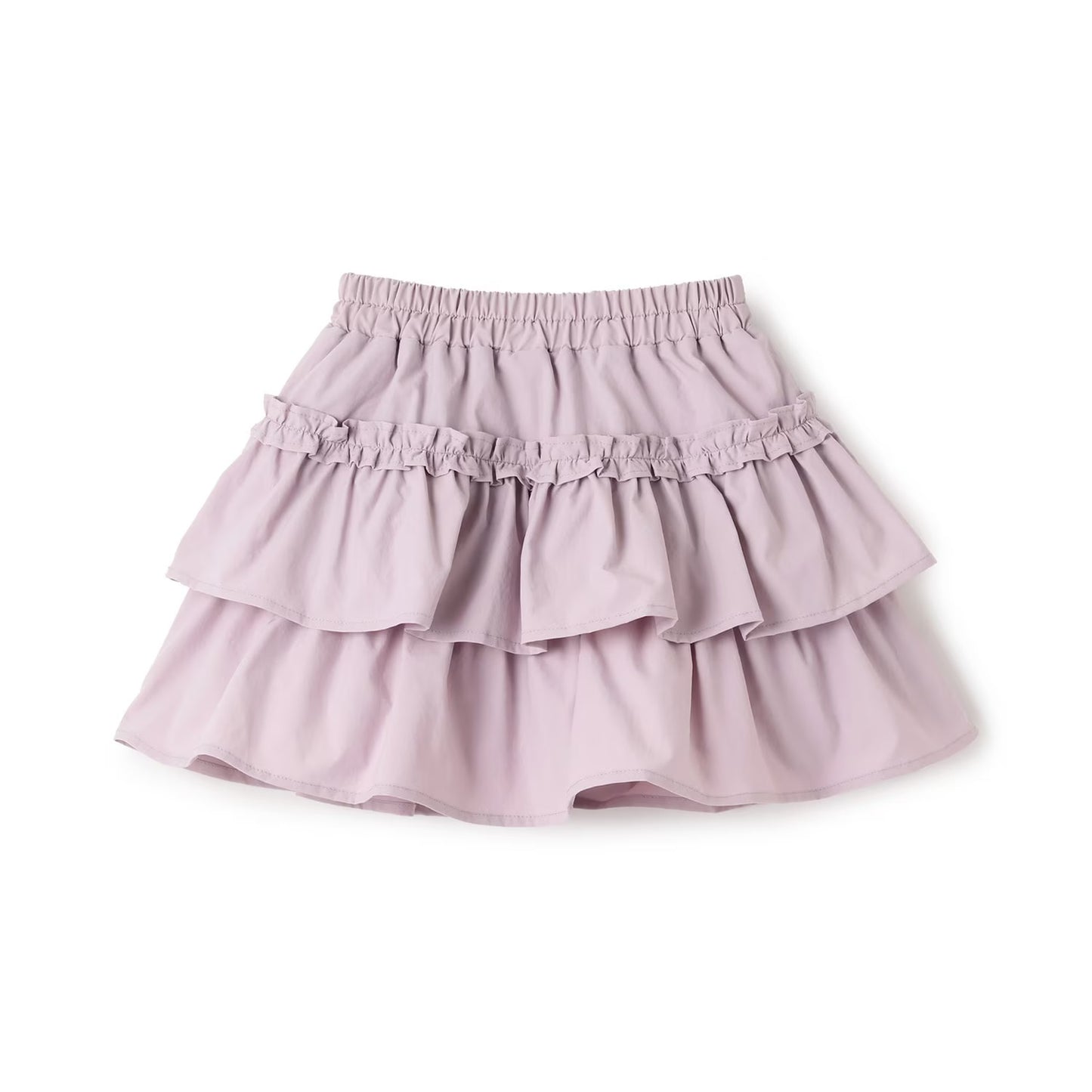 日本童裝 Ly# mine 層疊蛋糕短裙 100-150cm 女童款 冬季 SKIRTS 聖誕紅/新年紅