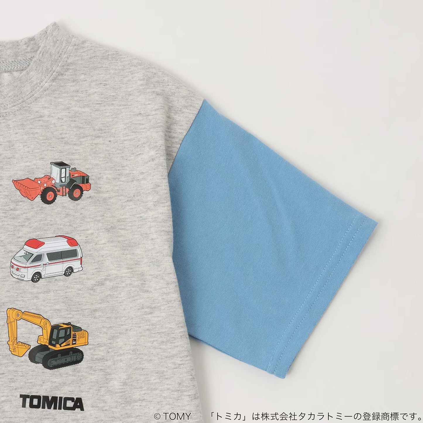 日本童裝 b・R# x Tomica 防污系列 速乾系列 防UV 印花上衣 90-130cm 男童款 夏季 TOPS