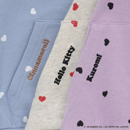 日本童裝 Ly# mine x Sanrio 花邊口袋衛衣外套 90-140cm 女童款 秋季 OUTERWEAR