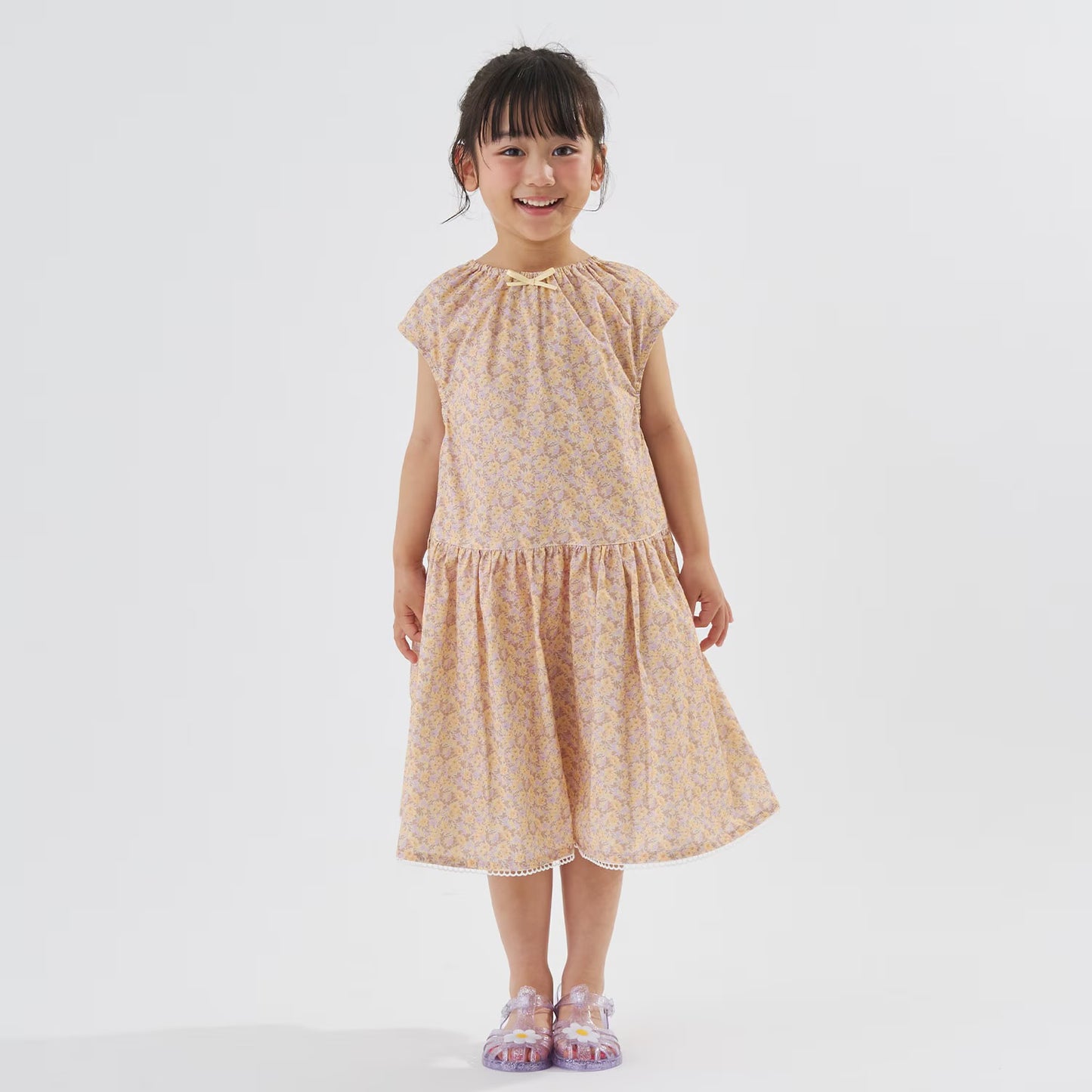 Japanese children's clothing Ly# mine tank top and shorts set 100-150cm girls summer TOPS PANTS 