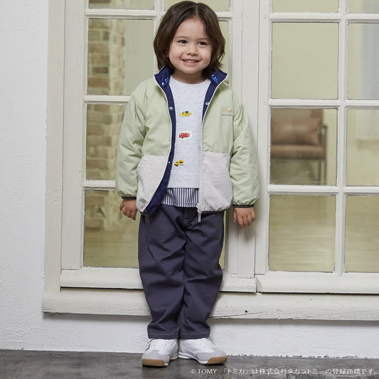 日本童裝 pe#main x Tomica 三件套裝 90-130cm 男童款 冬季 TOPS PANTS OUTERWEAR
