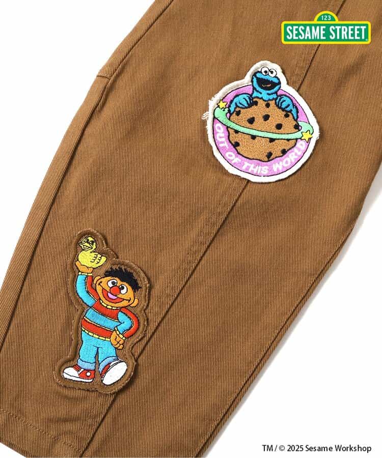 日本童裝 BREEZE x Sesame Street 休閒長褲 80-140cm 男童款/女童款 冬季 PANTS