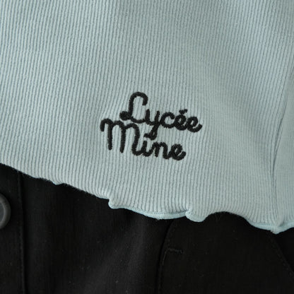 日本童裝 Ly# mine 心型紐扣羅紋外套 100-140cm 女童款 秋季 TOPS OUTERWEAR