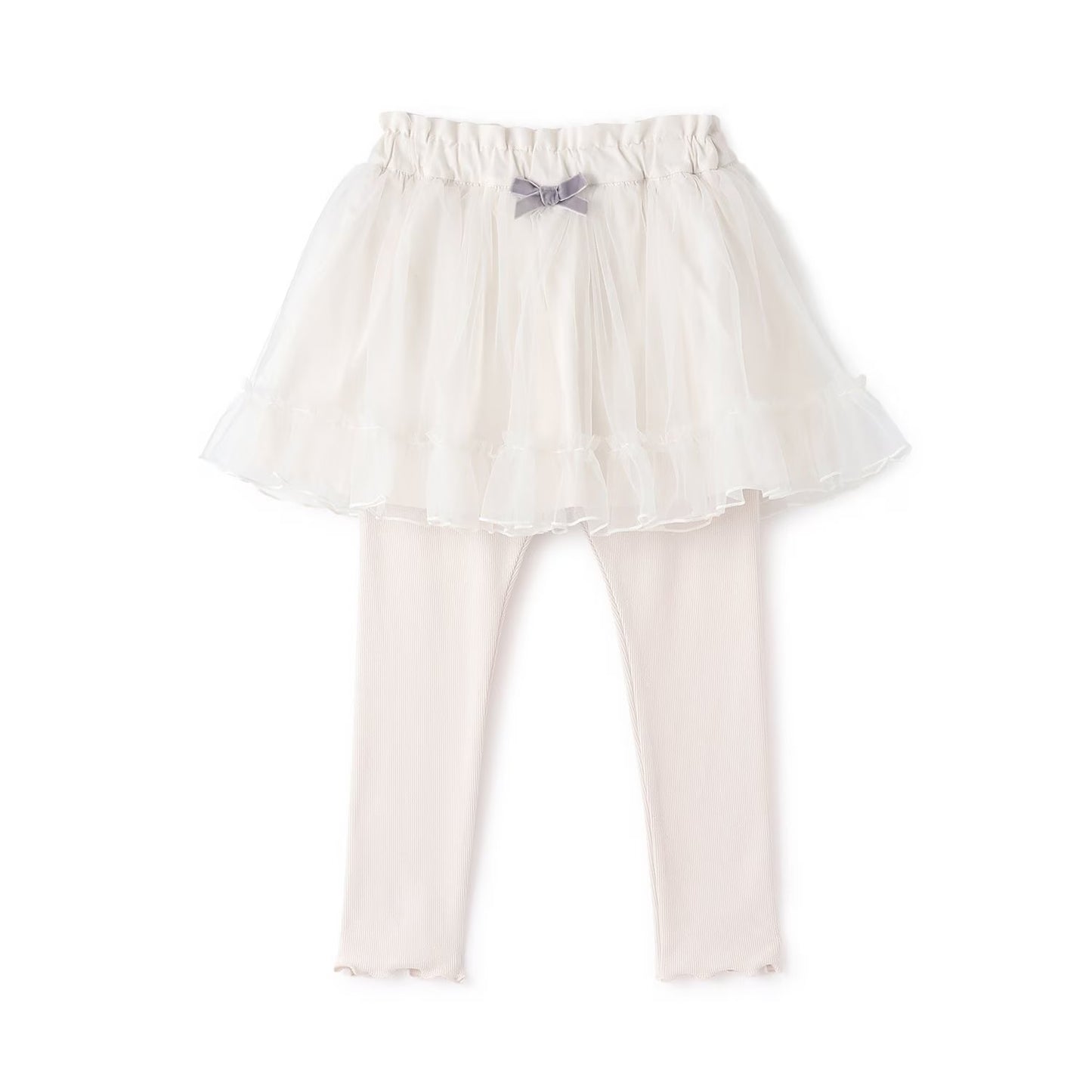日本童裝 Ly# mine 蓬鬆薄紗裙連打底褲 100-140cm 女童款 冬季 SKIRTS PANTS