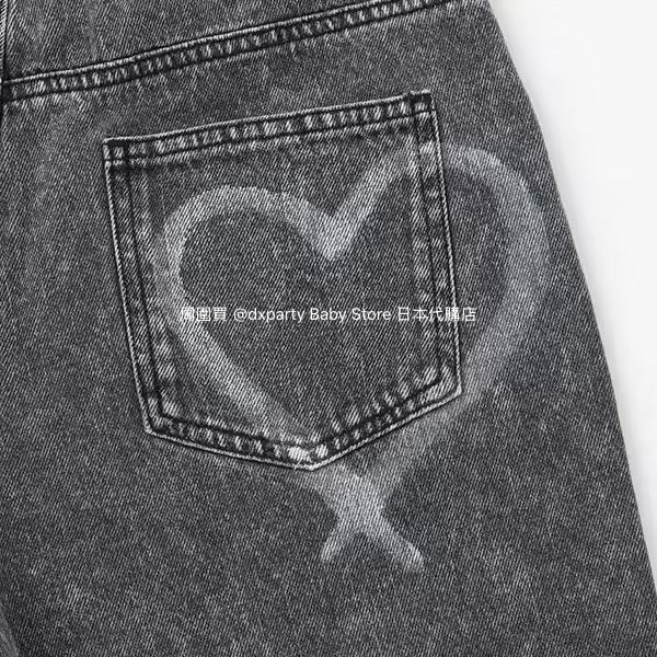 Lovetoxic Japanese children's clothing dark pattern jeans 140-170cm girls summer PANTS 