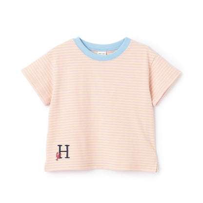 日本童裝 pe#main 防污系列 間條上衣 80-130cm 男童款 夏季 TOPS