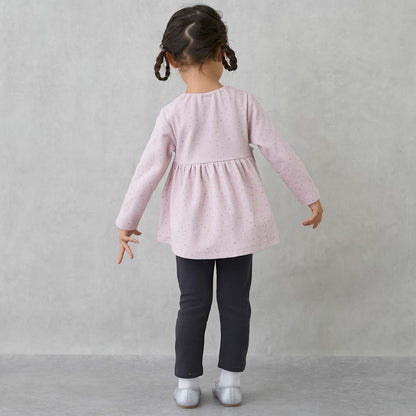 日本童裝 pe#main 抓毛荷葉邊緊身褲 80-120cm 女童款 冬季 PANTS