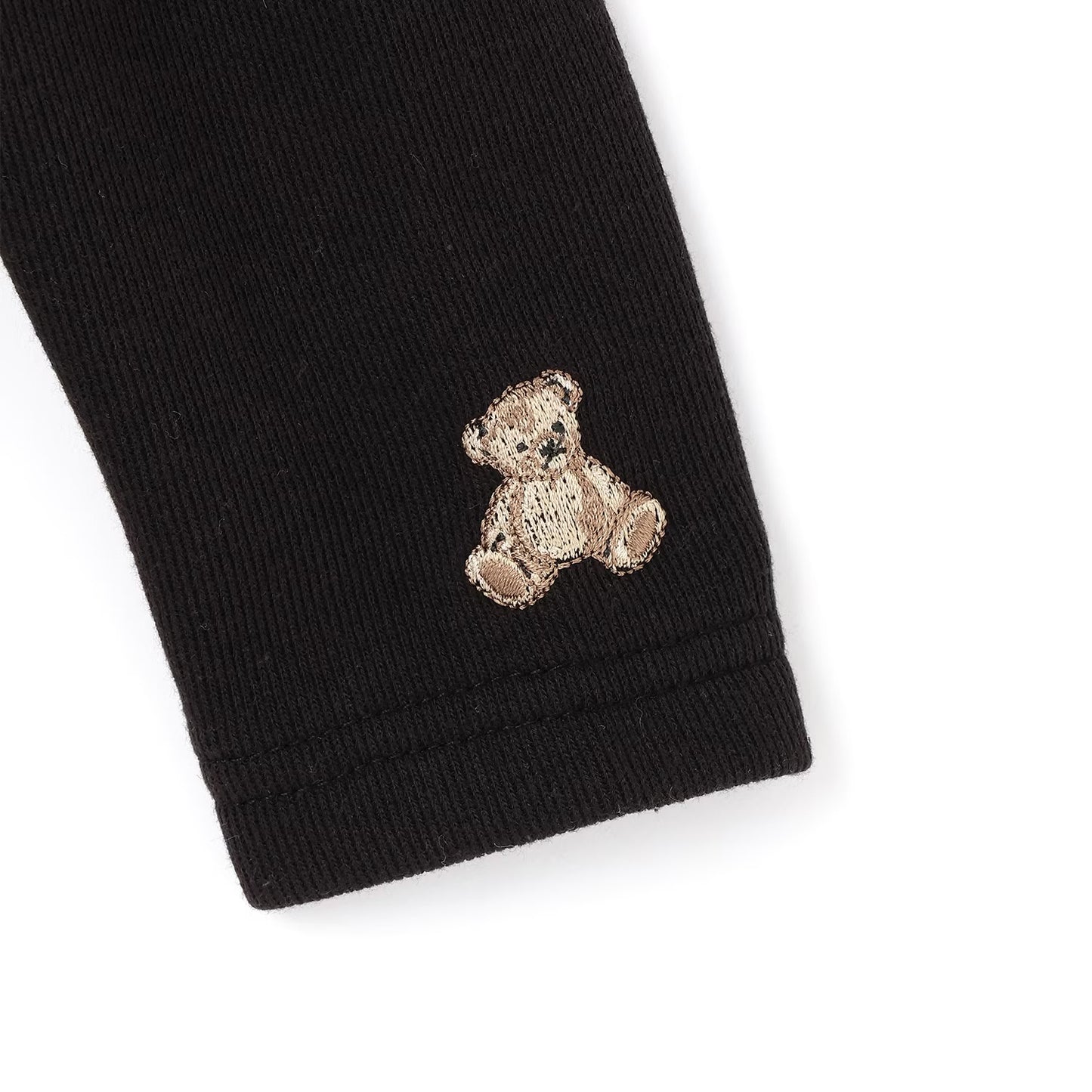 日本童裝 pe#main 假兩件蝴蝶結花邊上衣 80-130cm 女童款 冬季 TOPS 聖誕紅/新年紅