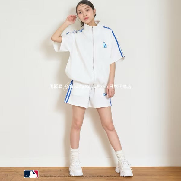 Lovetoxic x MLB Water-Absorbent Quick-Drying Short-Sleeved Jacket (140-170cm) for Girls (Summer Outerwear) 