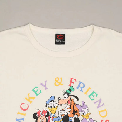 日本童裝 BDL x Disney 親子裝 雙色袖衛衣 S-XL 大人款 秋季 TOPS