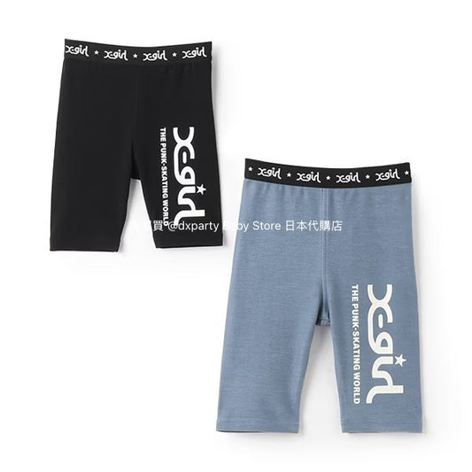 X-girl Stages Luminous Logo Tights (80-140cm) for Girls (Summer) 