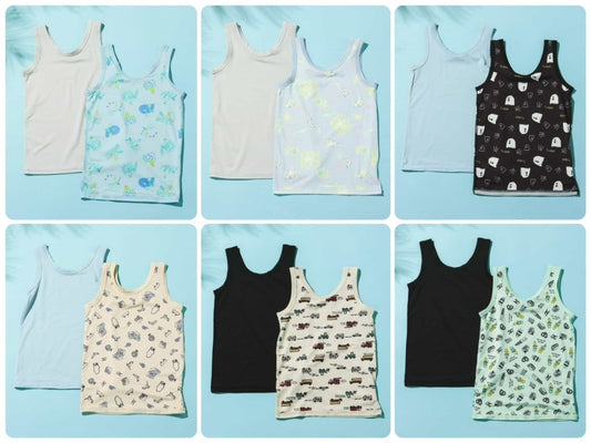 Japanese children's clothing BREEZE suspender underwear two-piece set 90-140cm boys' summer TOPS 