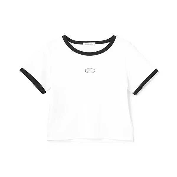 Lovetoxic Japanese children's clothing cropped top 140-160cm girls summer TOPS 