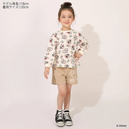 日本童裝 BDL x Disney 米妮燈芯絨短褲 90-140cm 女童款 秋季 PANTS
