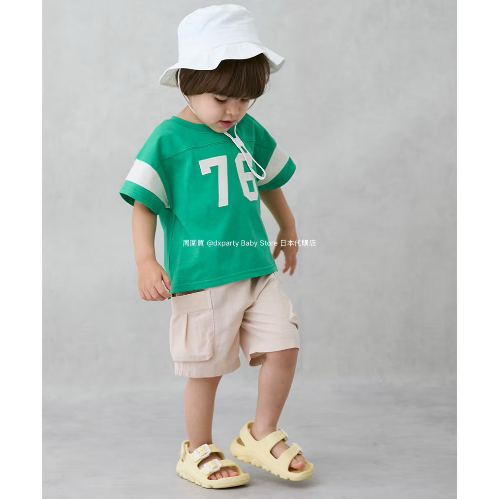 Japanese children's clothing pe#main work shorts 80-130cm boys' summer PANTS 