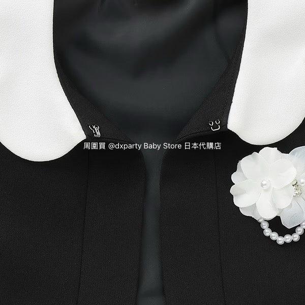 Japanese children's clothing pe#main dress two-piece suit 110-130cm girls summer dress outerwear interview / banquet / performance 