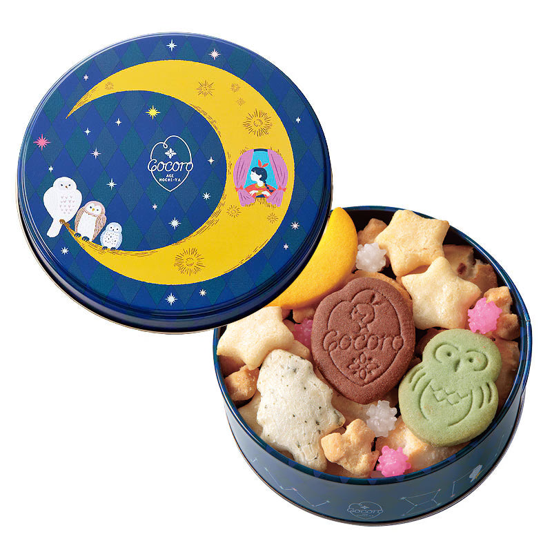 日本直送 麻布十番Cocoro 會帶來幸運的米菓禮罐  新年行運發財特輯 Happy New Year 馬年 限定手信