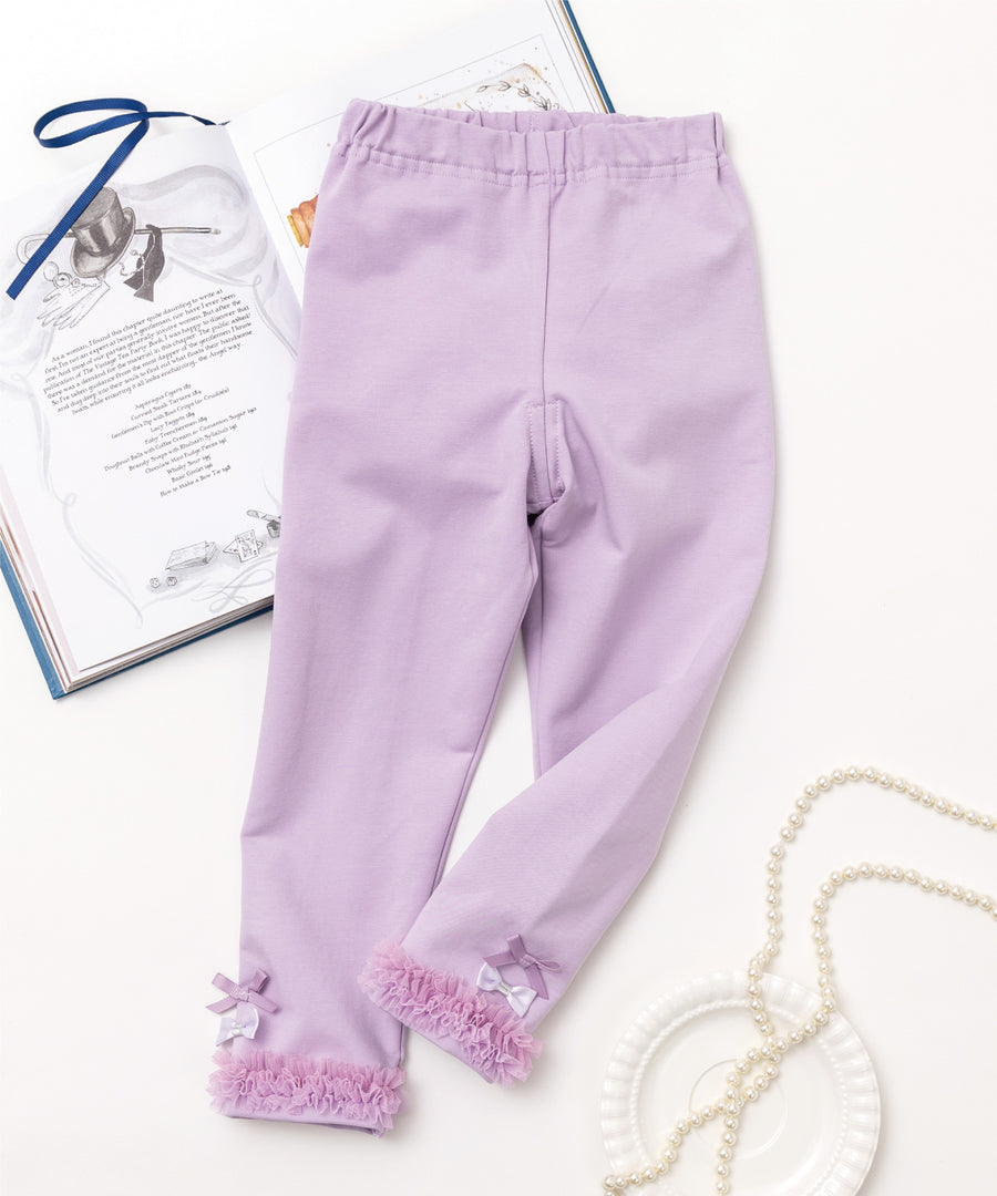 Japanese children's clothing panpantutu chiffon leggings 80-130cm girls summer PANTS 