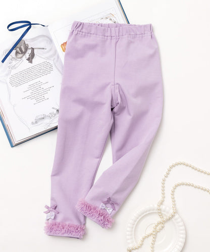 Japanese children's clothing panpantutu chiffon leggings 80-130cm girls summer PANTS 