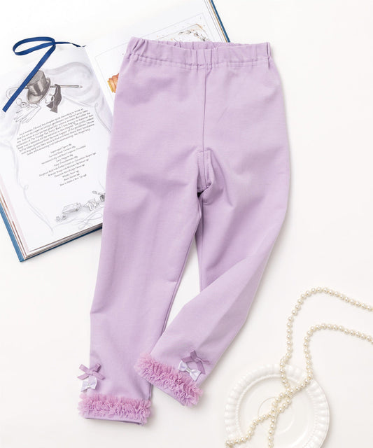 Japanese children's clothing panpantutu chiffon leggings 80-130cm girls summer PANTS 