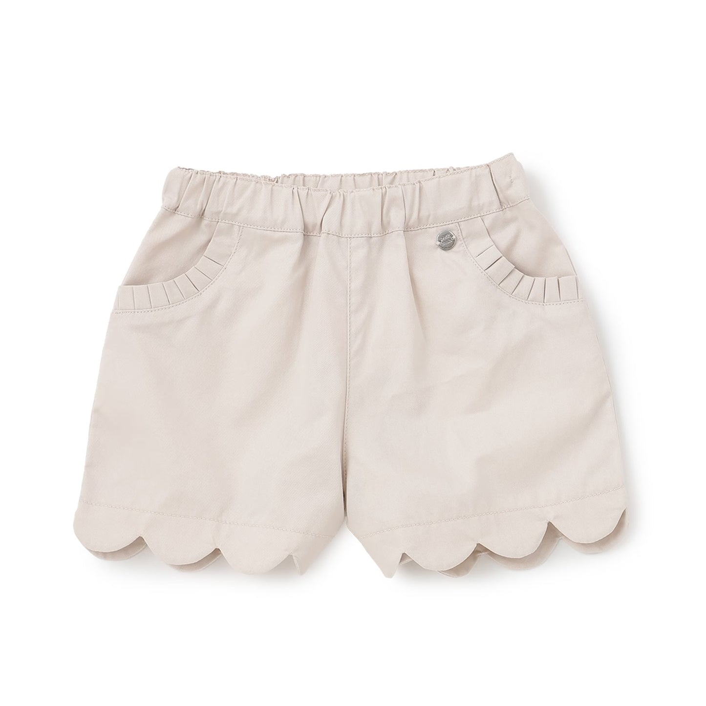 日本童裝 pe#main 防污系列 花邊短褲 80-130cm 女童款 夏季 PANTS