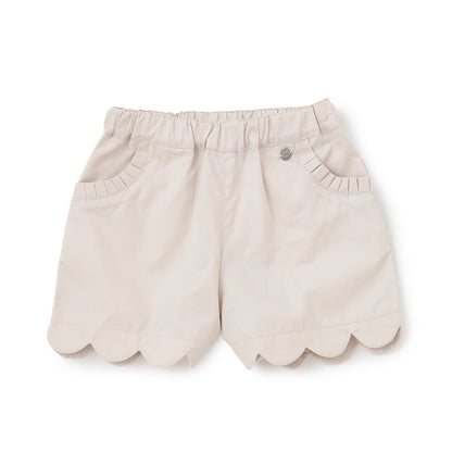 日本童裝 pe#main 防污系列 花邊短褲 80-130cm 女童款 夏季 PANTS