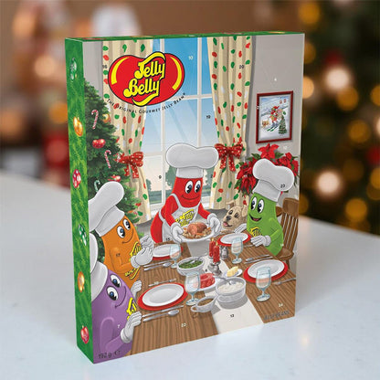 日英美直送  JELLY BELLY Christmas Dinner Advent Calendar 192g 聖誕倒數日曆 大人款/兒童款 聖誕快樂特輯 不參與$900免運 滿$900可加$25免運到順豐站/智能櫃 Christmas Advent Calendars 2026