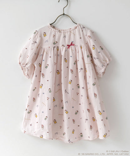 日本童裝 panpantutu x Sanrio x くらはしれい蓬蓬紗布連身裙 90-140cm 女童款 夏季 DRESSES