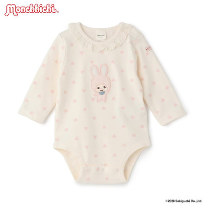 日本童裝 pe#main x Monchhichi 連衣 70-80cm 男童款/女童款 初生嬰兒 秋季 Jumpsuit
