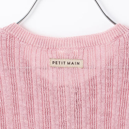 日本童裝 pe#main 針織薄外套 80-130cm 女童款 夏季 OUTERWEAR