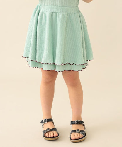 日本童裝 BEAMS mini 喇叭裙褲 90-140cm 女童款 夏季 PANTS