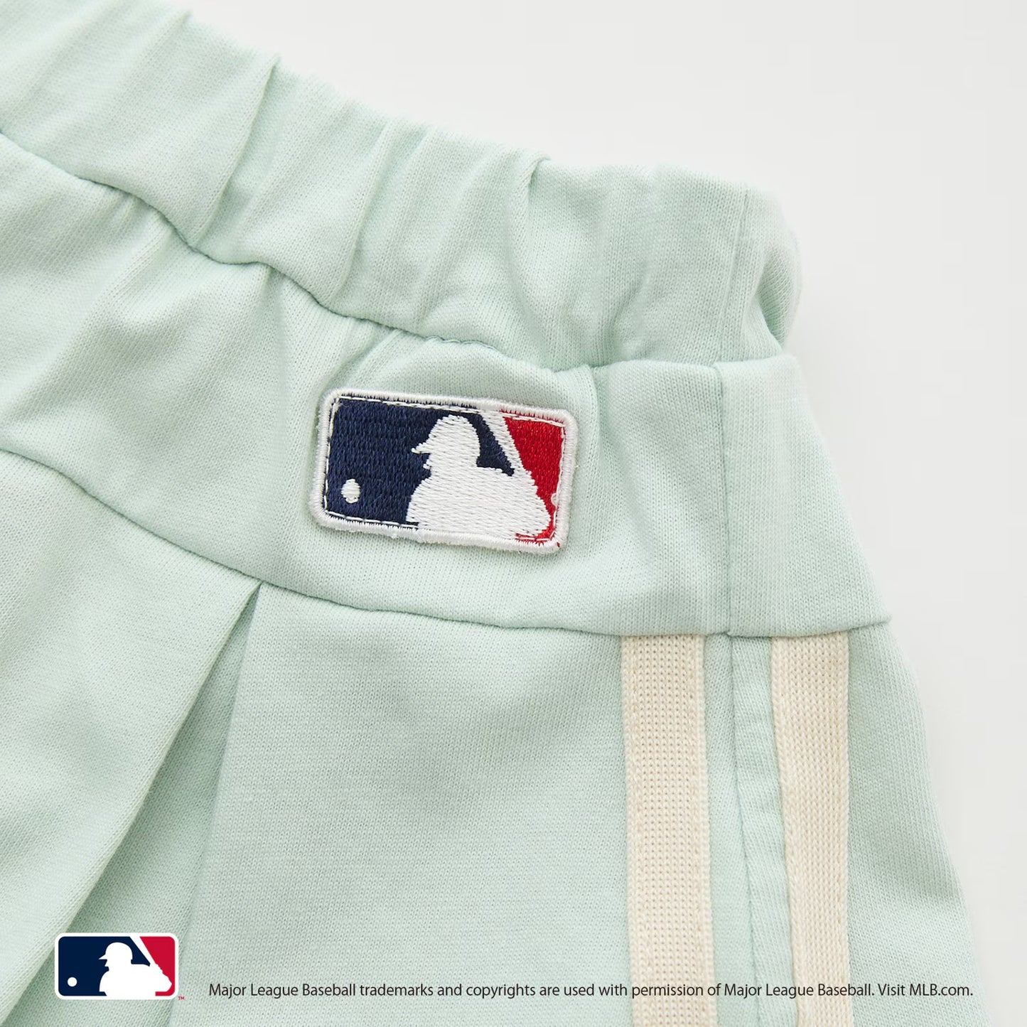 日本童裝 pe#main x 【MLB】上衣短裙兩件套裝 80-130cm 女童款 夏季 TOPS SKIRTS