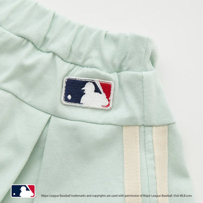 日本童裝 pe#main x 【MLB】上衣短裙兩件套裝 80-130cm 女童款 夏季 TOPS SKIRTS