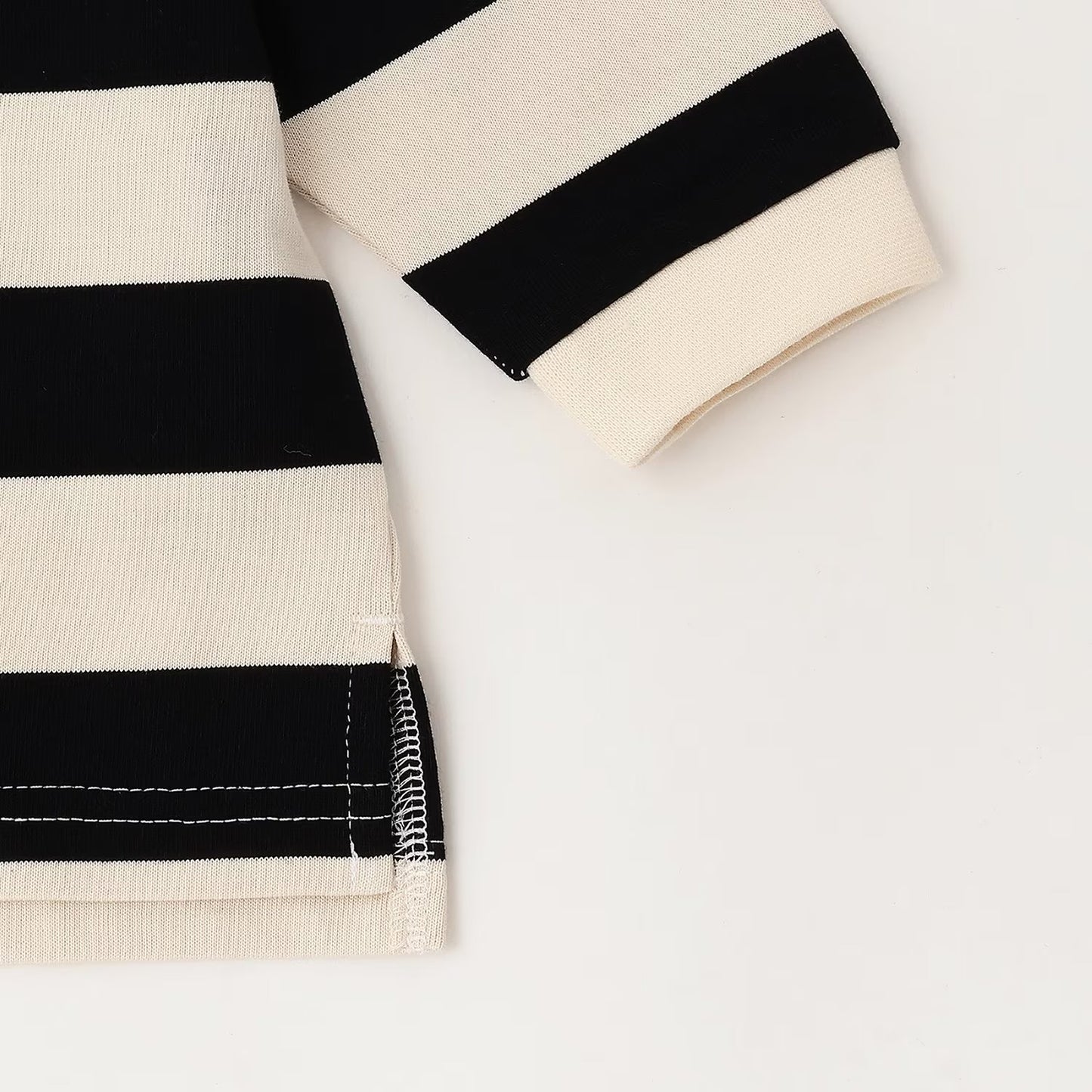 日本童裝 pe#main x Disney 橄欖球風長袖T卹 80-130cm 男童款 秋季 TOPS