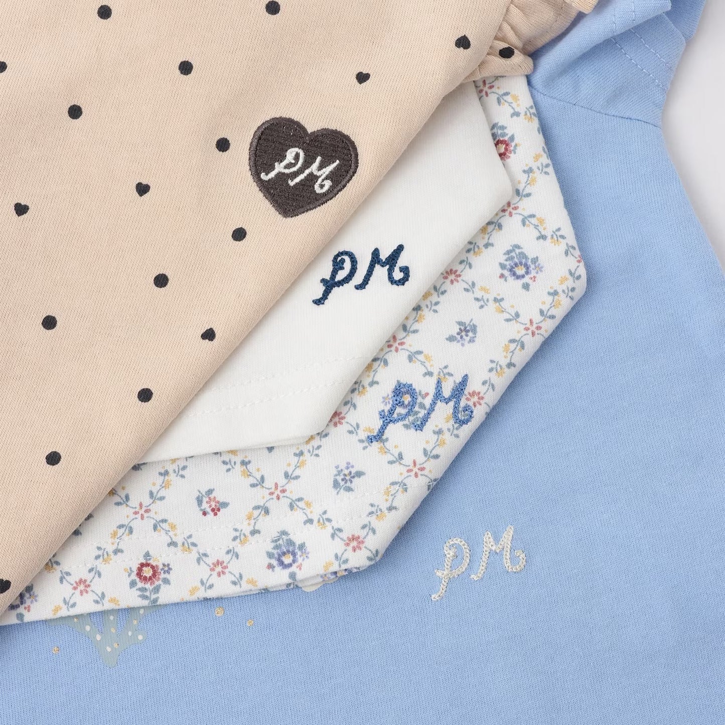 日本童裝 pe#main 各款圖案短袖上衣 80-130cm 女童款 夏季 TOPS
