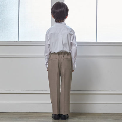 日本童裝 pe#main 禮服三件套裝 110-130cm 男童款 冬季 OUTERWEAR TOPS PANTS 面試/宴會/表演 【日本預售：2026年2月中旬】