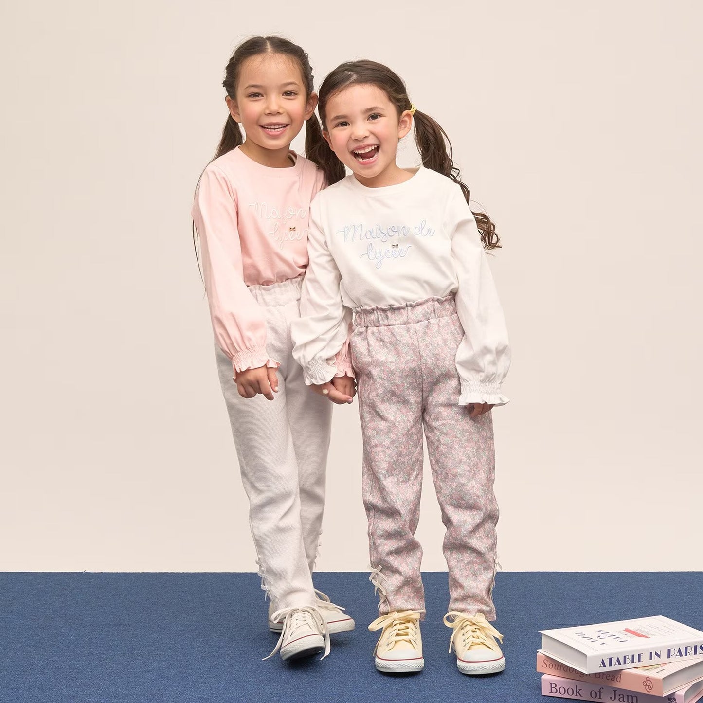 Japanese children's clothing Ly# mine tank top and shorts set 100-150cm girls summer TOPS PANTS 