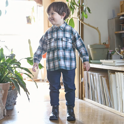 日本童裝 pe#main 抓毛休閒長褲 80-130cm 男童款 冬季 PANTS