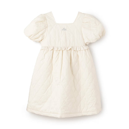 日本童裝 Ly# mine 絎縫夾棉蓬蓬連身裙 100-150cm 女童款 冬季 DRESSES