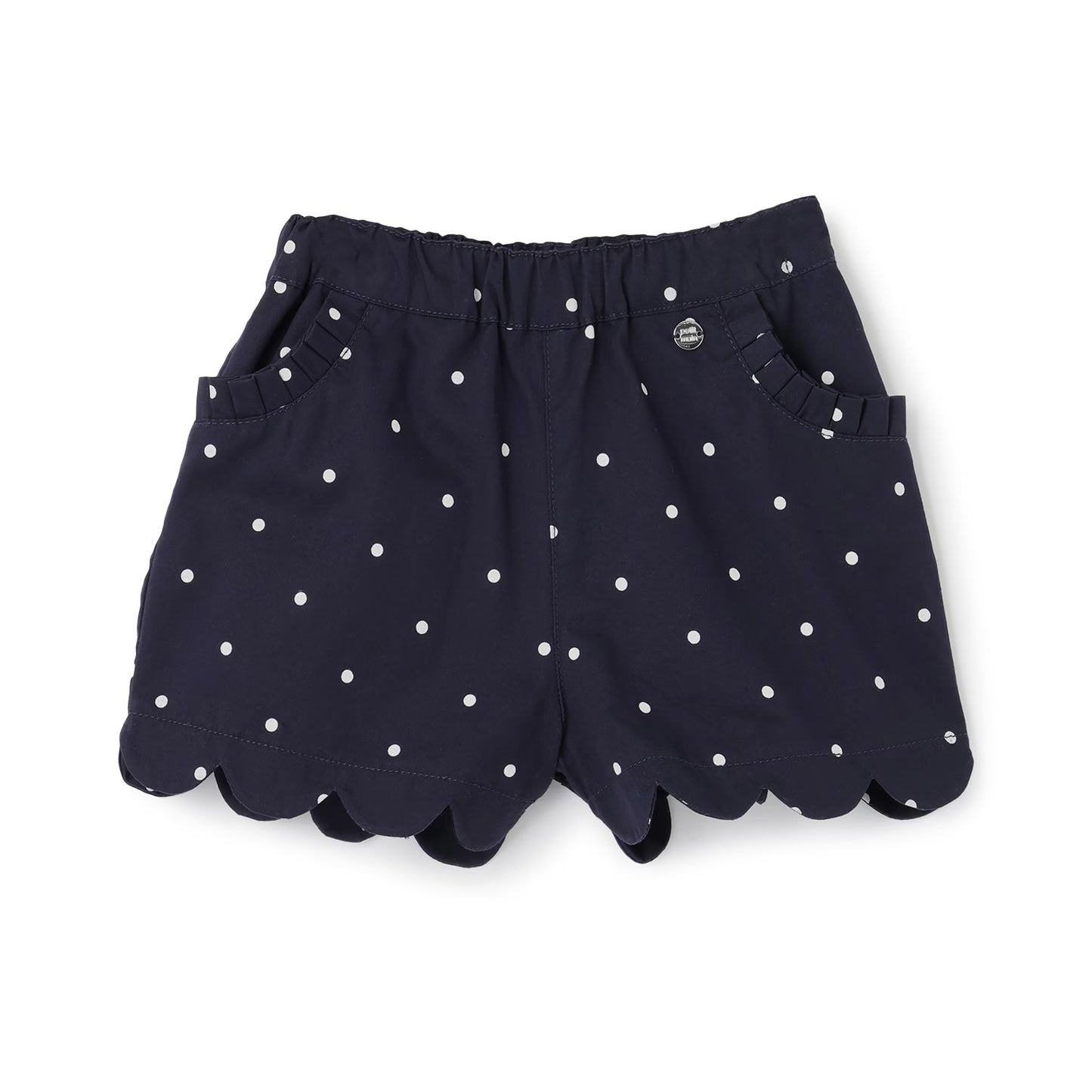 日本童裝 pe#main 防污系列 花邊短褲 80-130cm 女童款 夏季 PANTS