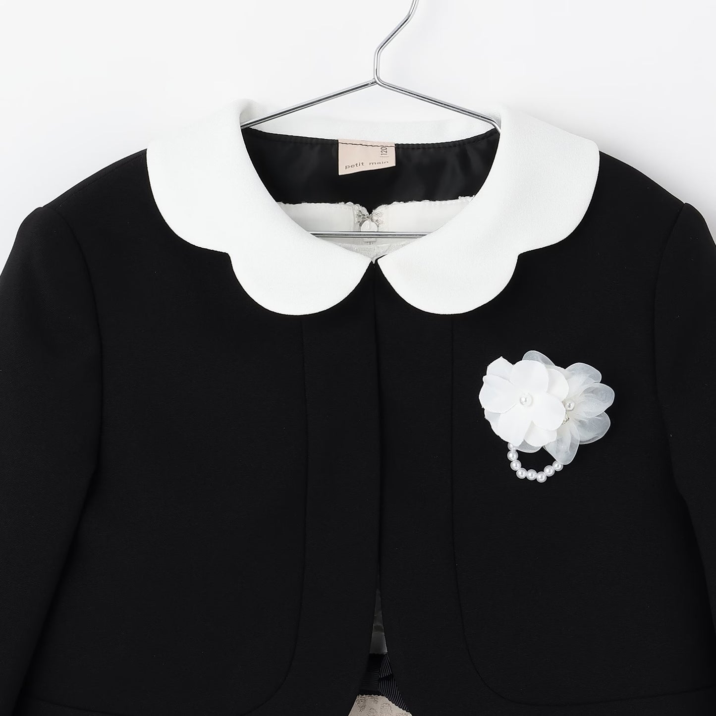 日本童裝 pe#main 禮服兩件套裝 110-130cm 女童款 冬季 OUTERWEAR DRESSES 面試/宴會/表演