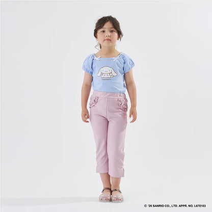 Japanese children's clothing Ly# mine tank top and shorts set 100-150cm girls summer TOPS PANTS 