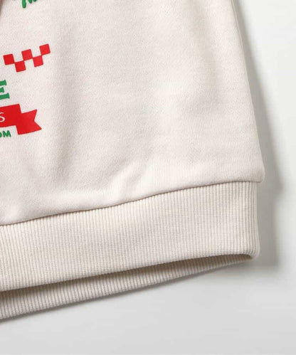 日本童裝 apres les cours x DomDom漢堡 印花衛衣 80-130cm 男童款/女童款 冬季 TOPS