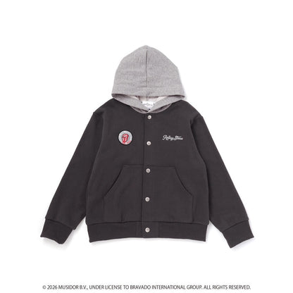 日本童裝 NEXCHIC x The Rolling Stones 連帽衛衣外套 110-150cm 男童款/女童款 秋季 OUTERWEAR 其他品牌童裝