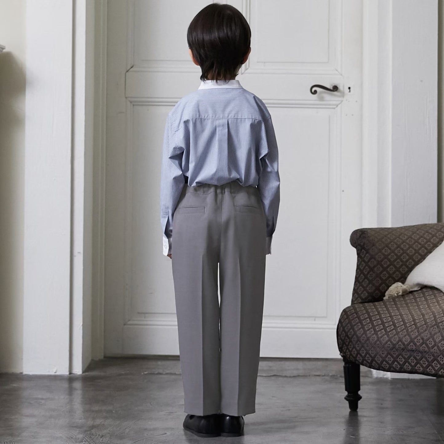 日本童裝 pe#main 禮服三件套裝 110-130cm 男童款 冬季 OUTERWEAR TOPS PANTS 面試/宴會/表演 【日本預售：2026年2月中旬】