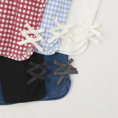 日本童裝 pe#main 防污系列 七分長蝴蝶結短褲 80-130cm 女童款 夏季 PANTS