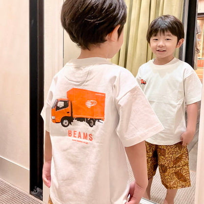 日本童裝 BEAMS こども ビームス BEAMS號印花上衣 90-130cm 男童款/女童款 夏季 TOPS