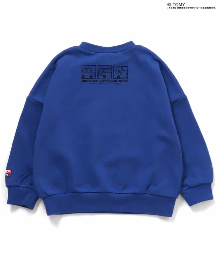 日本童裝 BREEZE x TOMICA 衛衣 80-130cm 男童款 冬季 TOPS 聖誕紅/新年紅